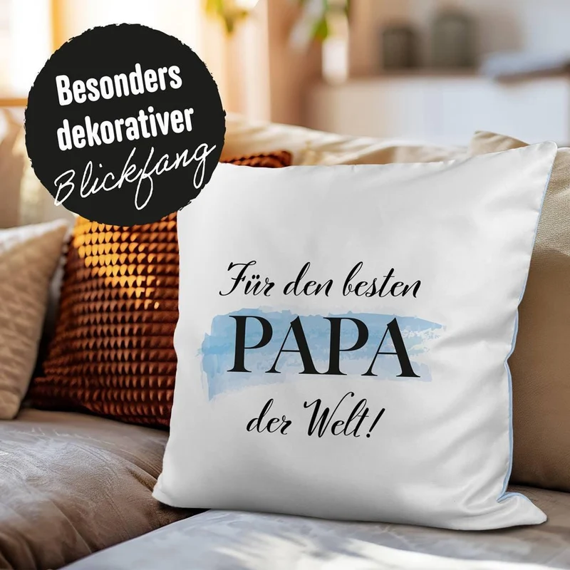 Kissen Premium - Für den besten Papa der Welt!