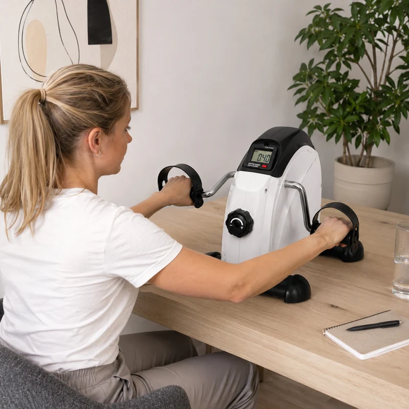 Ultrasport Stoelfiets - Mini Hometrainer voor Armen en Benen - Bureaufiets