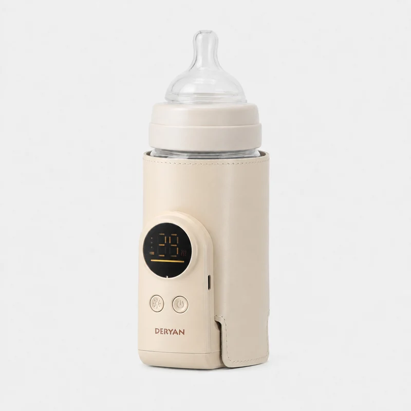 Draagbare Sleeve Flessenwarmer - Cream