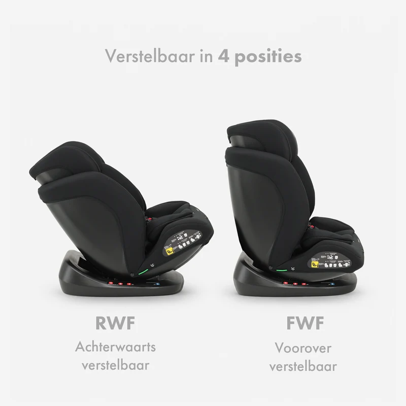 Bella i-Size Autostoel - Geschikt vanaf 40 tot 150 cm - Achterwaarts & Voorwaarts - Te bevestigen met gordel