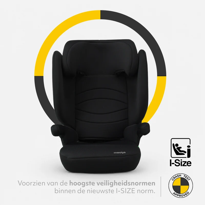 Daisy Isofix i-Size Autostoel - 100 tot 150 cm - Verstelbare Hoofdsteun