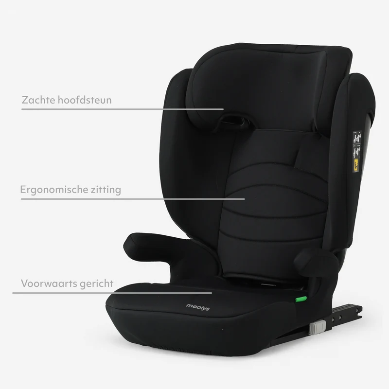 Daisy Isofix i-Size Autostoel - 100 tot 150 cm - Verstelbare Hoofdsteun