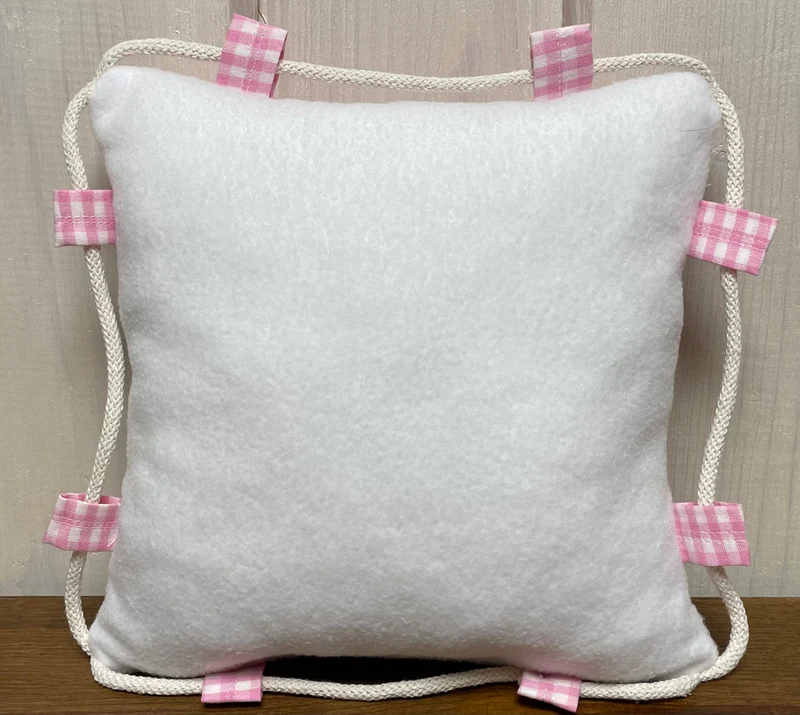 Namenskissen, Kuschelkissen, Kissen Geburt, Kinderkissen, Segelboot 25x25cm.