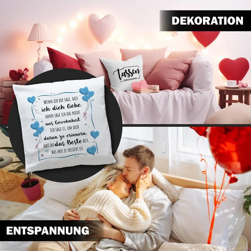 Kissen - Wenn ich Dir sage, dass ich Dich liebe...