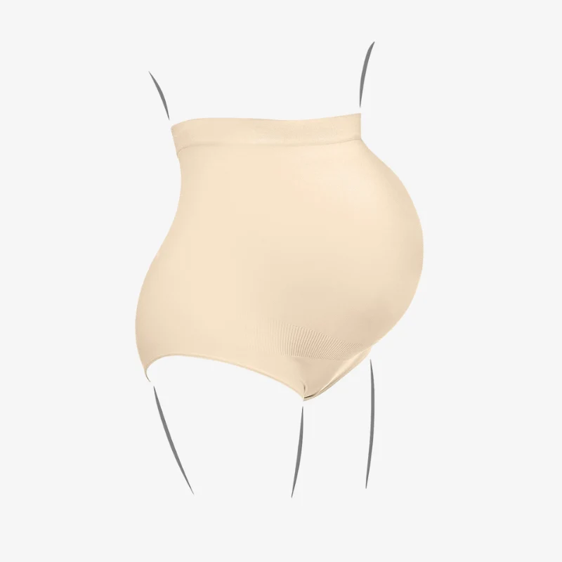 Nahtloser High-Waist-Schwangerschafts-Slip