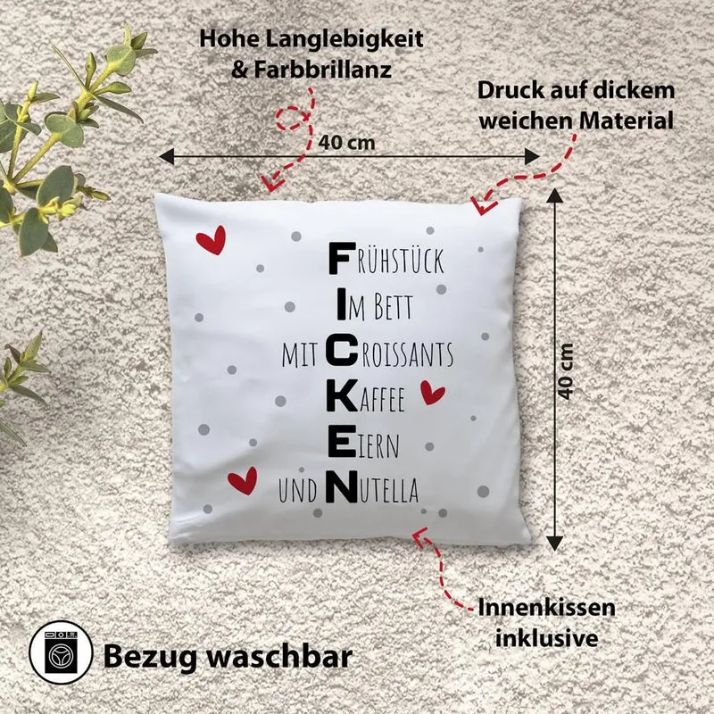 Kissen - Ficken (Akrostichon)