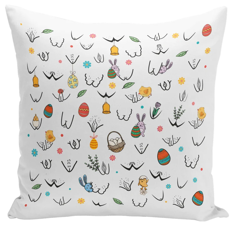 Kissen - Ostern - Vulva - Yoni