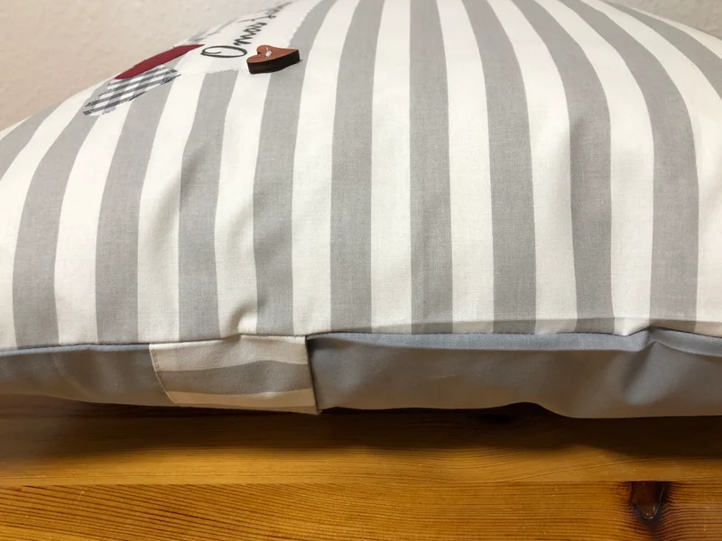 1x Landhausstil Kissenhülle * Kissenbezug * Dekokissen * Omas Lieblingsplatz *