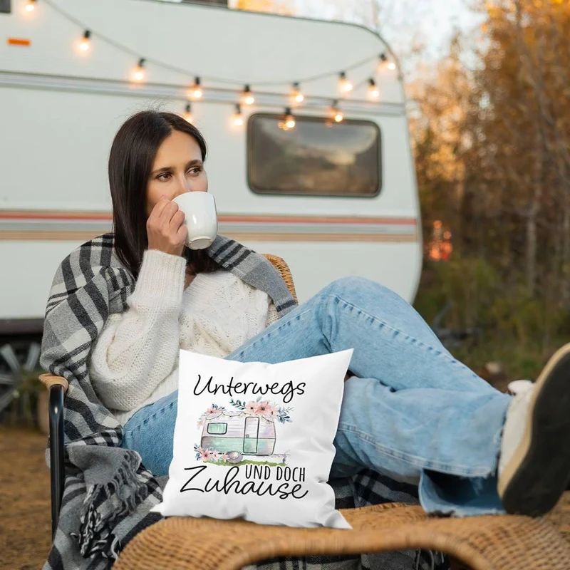 Kissen - Unterwegs und doch Zuhause (Caravan)