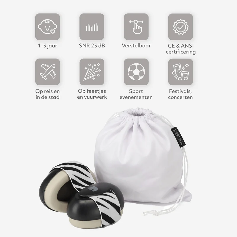 Baby Gehoorbescherming - Koptelefoon Baby en Peuter