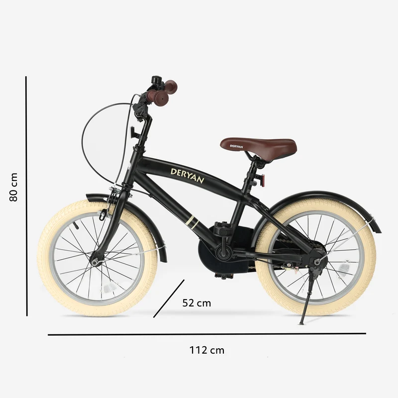 Coastline Kinderfiets met standaard - 16 Inch