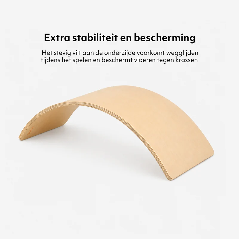 Deryan Balance Board Hout 80cm - wobl (Tweede kans)