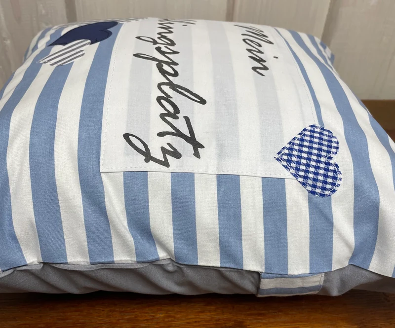 Landhausstil Kissenhülle * Kissenbezug * Dekokissen * Mein Lieblingsplatz *