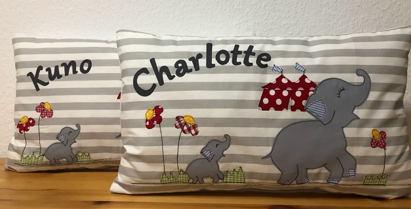 Namenskissen, Kuschelkissen, Kissen Geburt, Kinderkissen