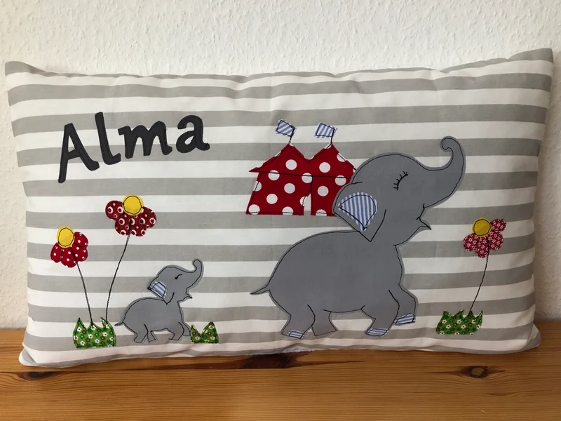 Namenskissen, Kuschelkissen, Kissen Geburt, Kinderkissen