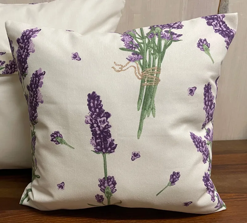 Landhausstil Kissenhülle * Kissenbezug * Dekokissen * Lavendel
