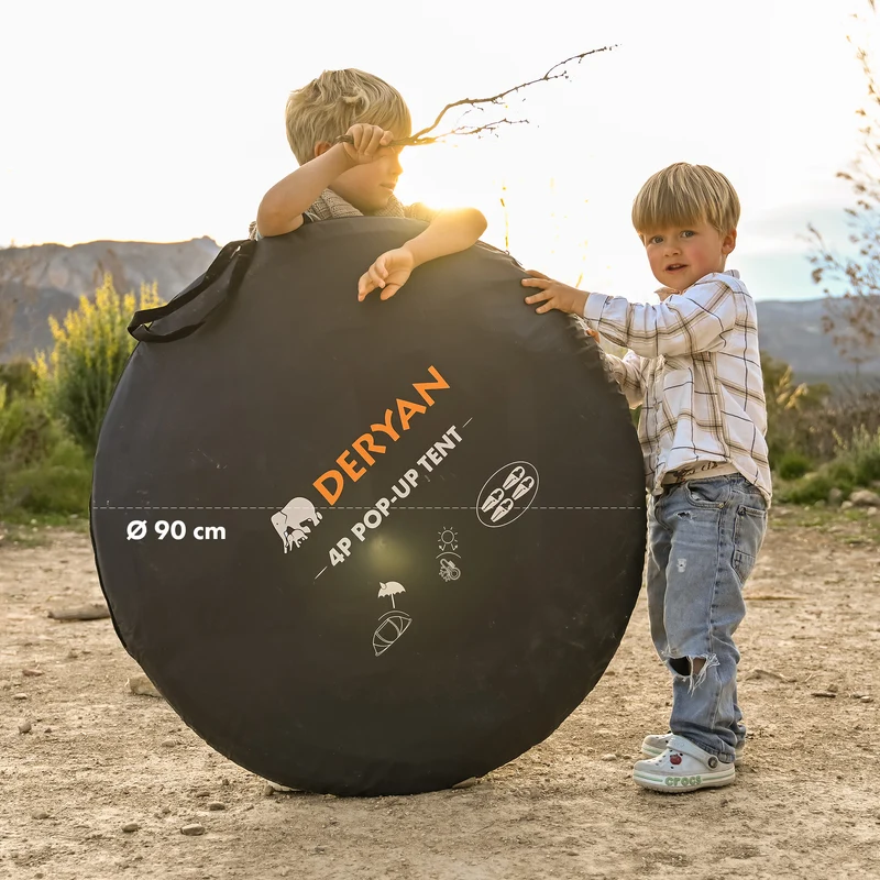 Pop Up Tent - 2000MM waterkolom - Cream (Tweede kans)