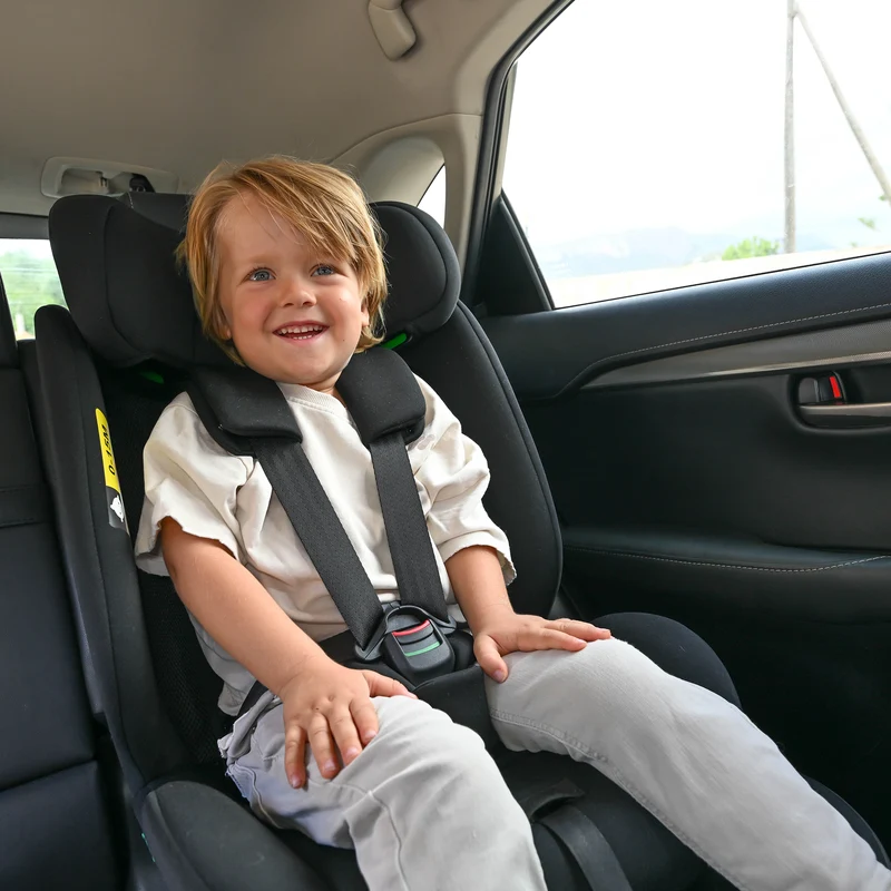 Carter Luxe i-Size/isofix Autostoel 76-150 cm - 9-36 kg - Diepe zitting - Afstelbare hoofdsteun - Veiligheidssystemen - Eenvoudig te reinigen - Groep 1/2/3 - Truffle Nougat