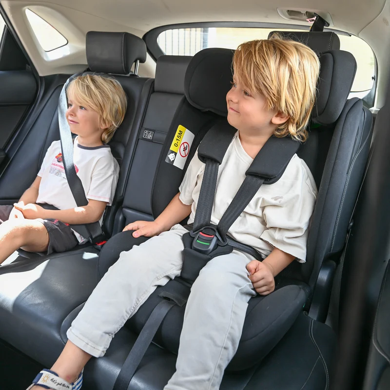 Carter Luxe i-Size/isofix Autostoel 76-150 cm - 9-36 kg - Diepe zitting - Afstelbare hoofdsteun - Veiligheidssystemen - Eenvoudig te reinigen - Groep 1/2/3 - Truffle Nougat