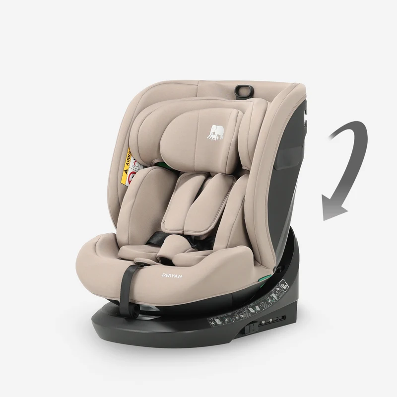 Cassie Luxe I-size Autostoel - Groep 0-1-2-3 - Isofix - Draaibaar 360° - Truffle Nougat