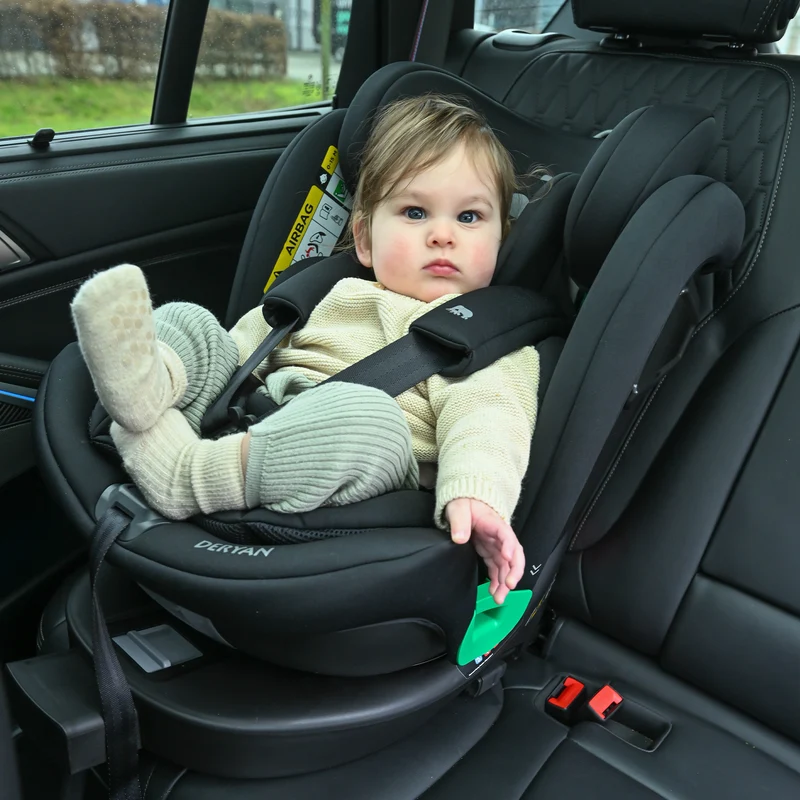 Chase Luxe i-Size Autostoel - 0-36kg - Isofix steunpoot - 360 draaibaar - Truffle Nougat