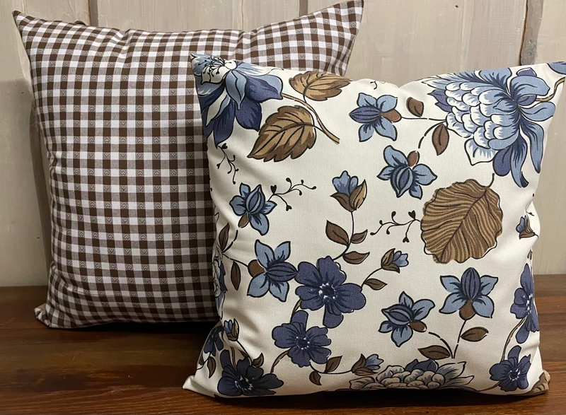 Landhausstil Kissenhülle * Kissenbezug * Dekokissen * Blumen