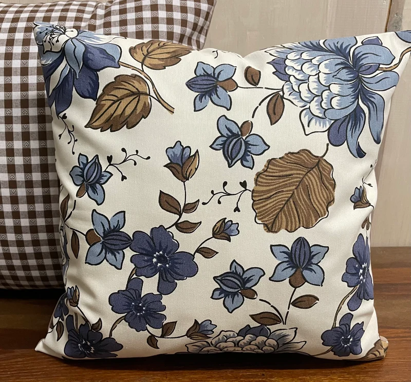 Landhausstil Kissenhülle * Kissenbezug * Dekokissen * Blumen