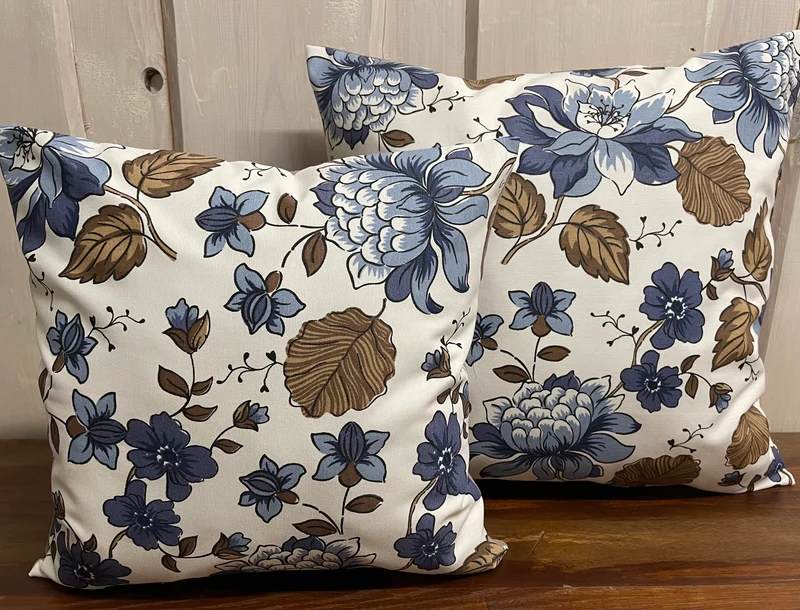Landhausstil Kissenhülle * Kissenbezug * Dekokissen * Blumen