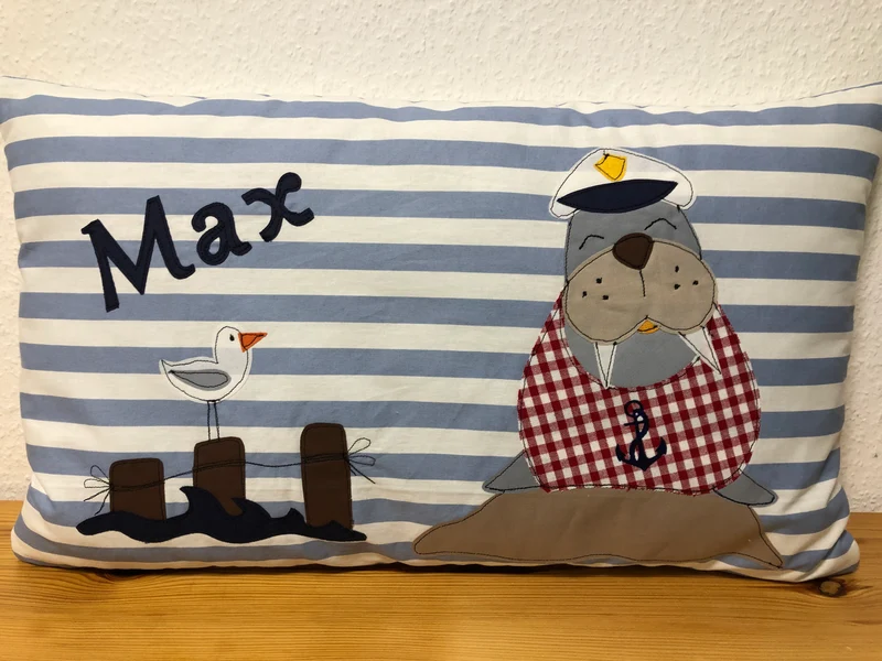 Namenskissen, Kuschelkissen, Kissen Geburt, Kinderkissen