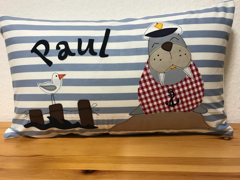 Namenskissen, Kuschelkissen, Kissen Geburt, Kinderkissen