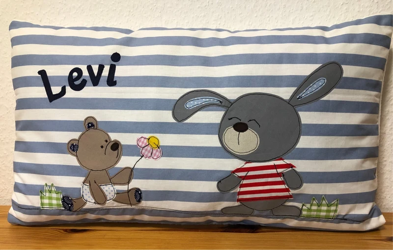 Namenskissen, Kuschelkissen, Kissen Geburt, Kinderkissen