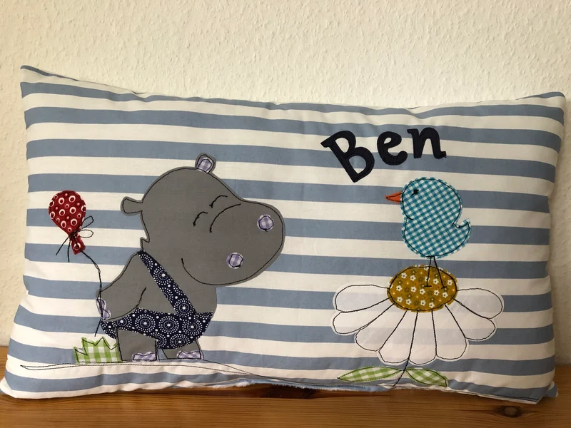 Namenskissen, Kuschelkissen, Kissen Geburt, Kinderkissen