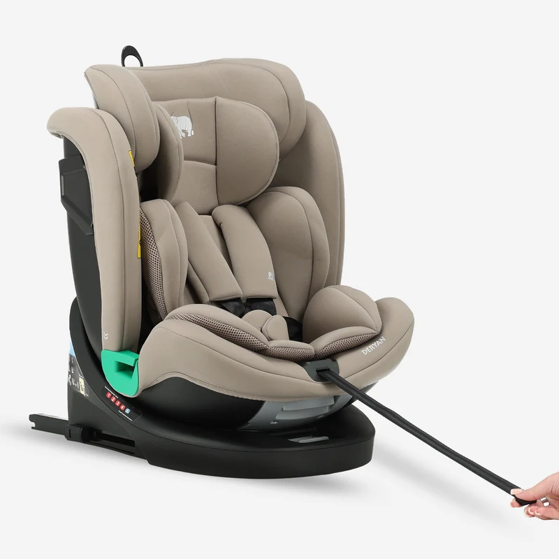 Colin Luxe I-size Autostoel - Groep 0-1-2-3 - Isofix - Draaibaar 360° - Truffle Nougat