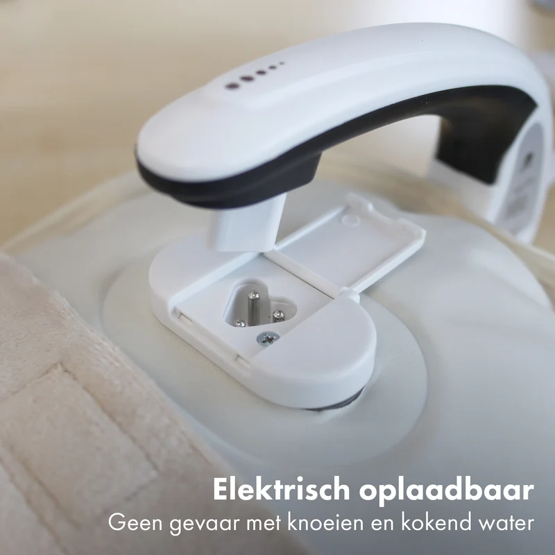 Elektrisch oplaadbare kruik