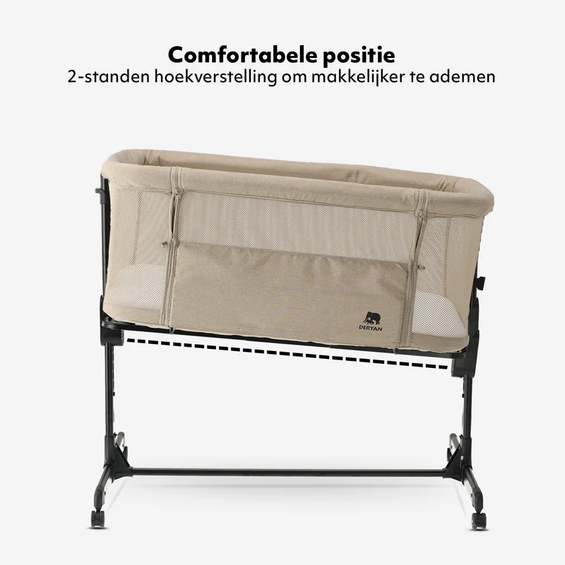 Co-Sleeper Snoozy Wiege – Sand Melange