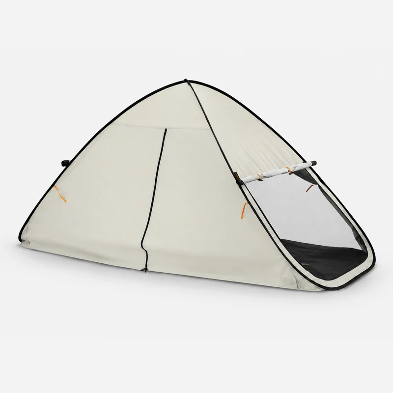 Bettzelt Pop-Up Ivory - 200x90cm - Moskitonetz höchster Qualität