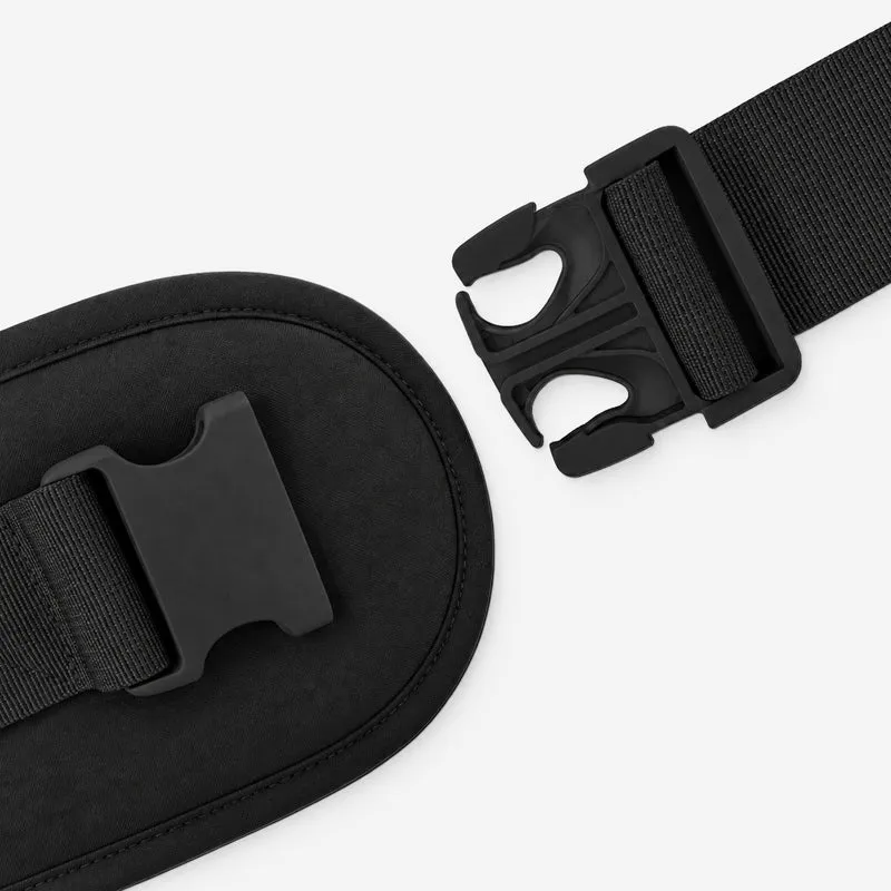 Deryan Pack Basic Luxe Hip Carrier - Baby und Kleinkind Hip Seat - Babytrage Schwarz