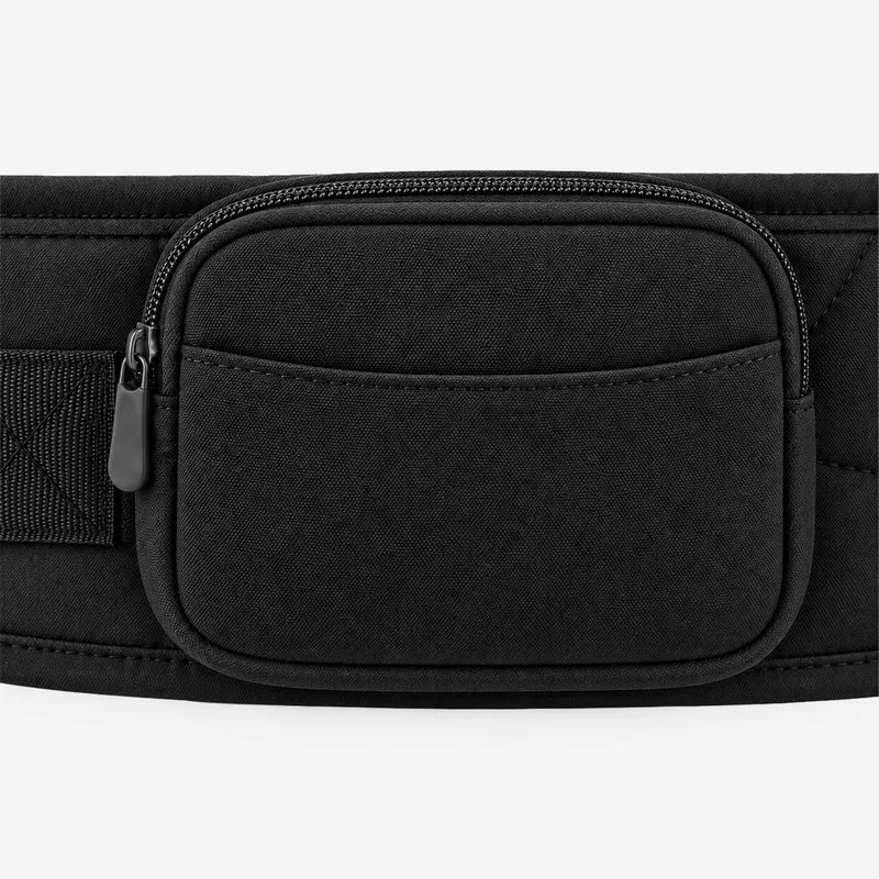 Deryan Pack Basic Luxe Hip Carrier - Baby und Kleinkind Hip Seat - Babytrage Schwarz