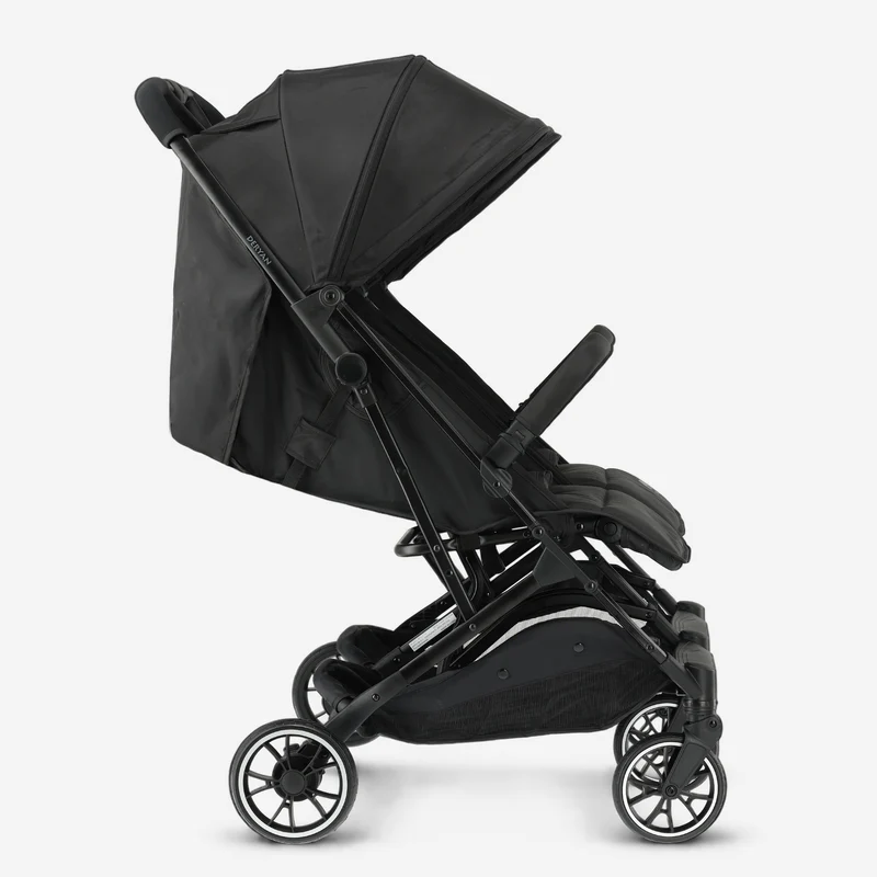 Deryan Luxe Rolo X2 Double Buggy - Duo Buggy - Schwarz