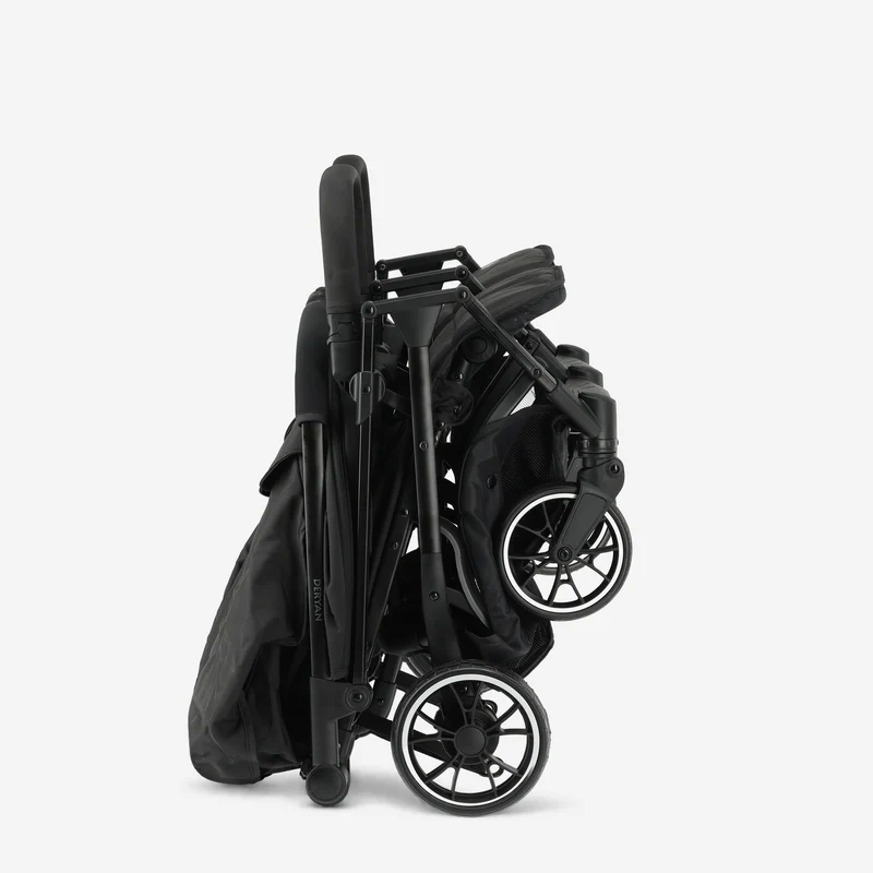 Deryan Luxe Rolo X2 Double Buggy - Duo Buggy - Schwarz