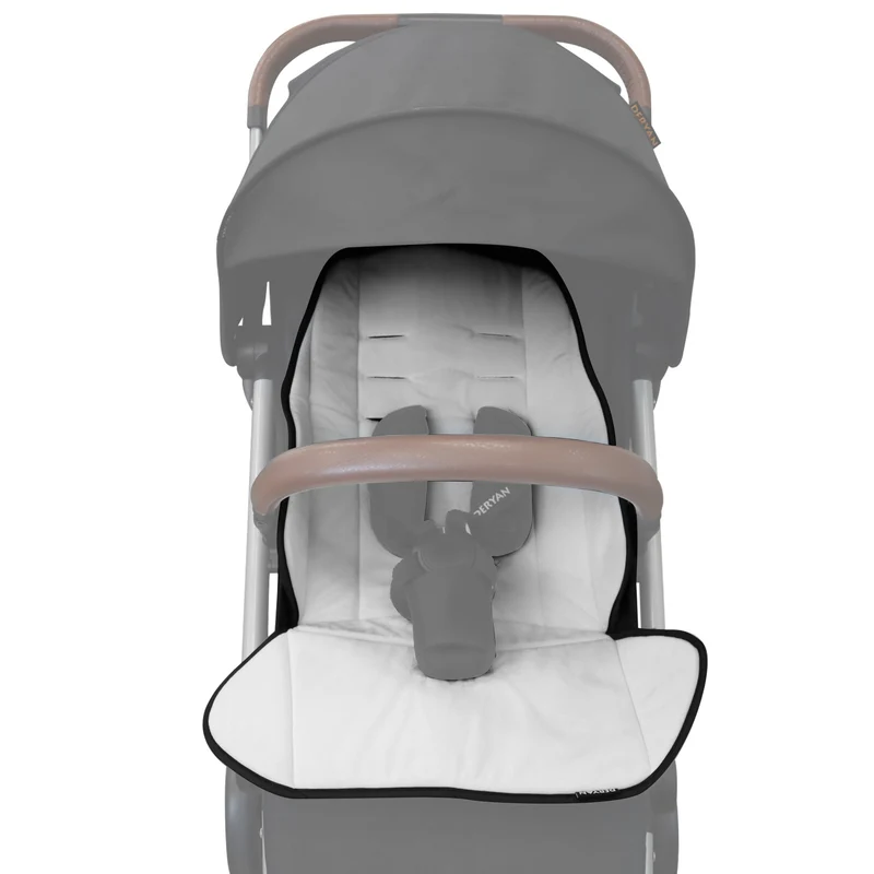 Deryan Polsterung für Evy Kinderwagen - Sitzbezug - Creme