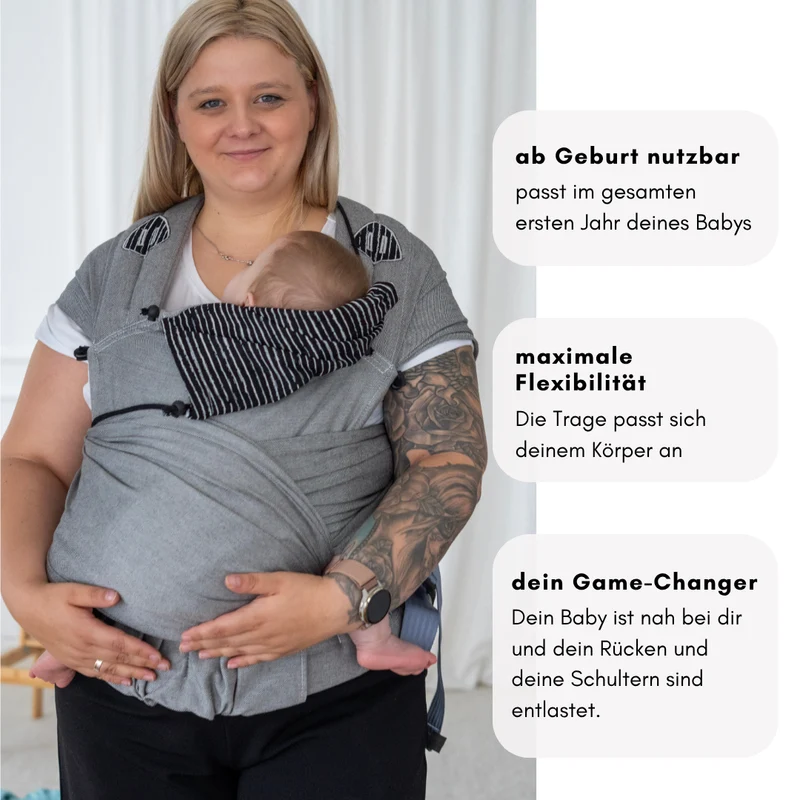 Wrap.it soft - Einzelstück - Half Buckle ab Geburt