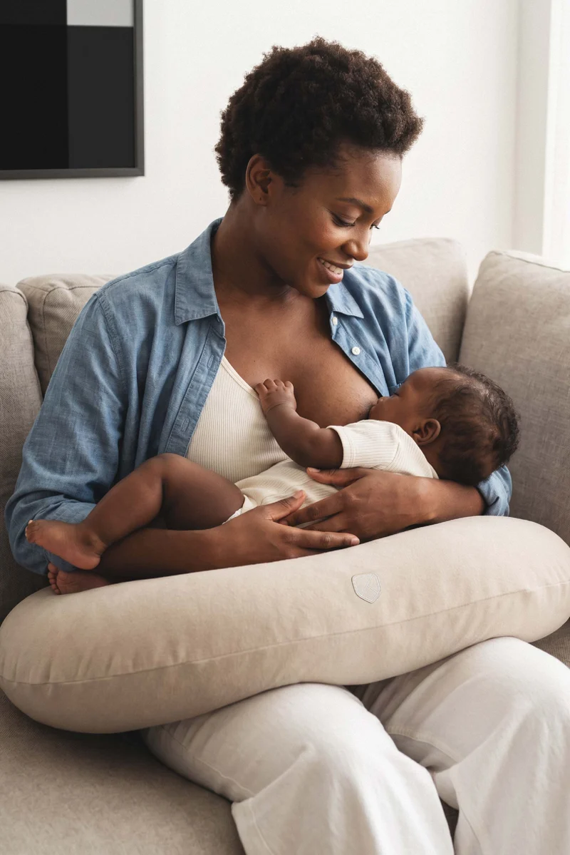 HUG BABY Breastfeeding Pillow - Beige