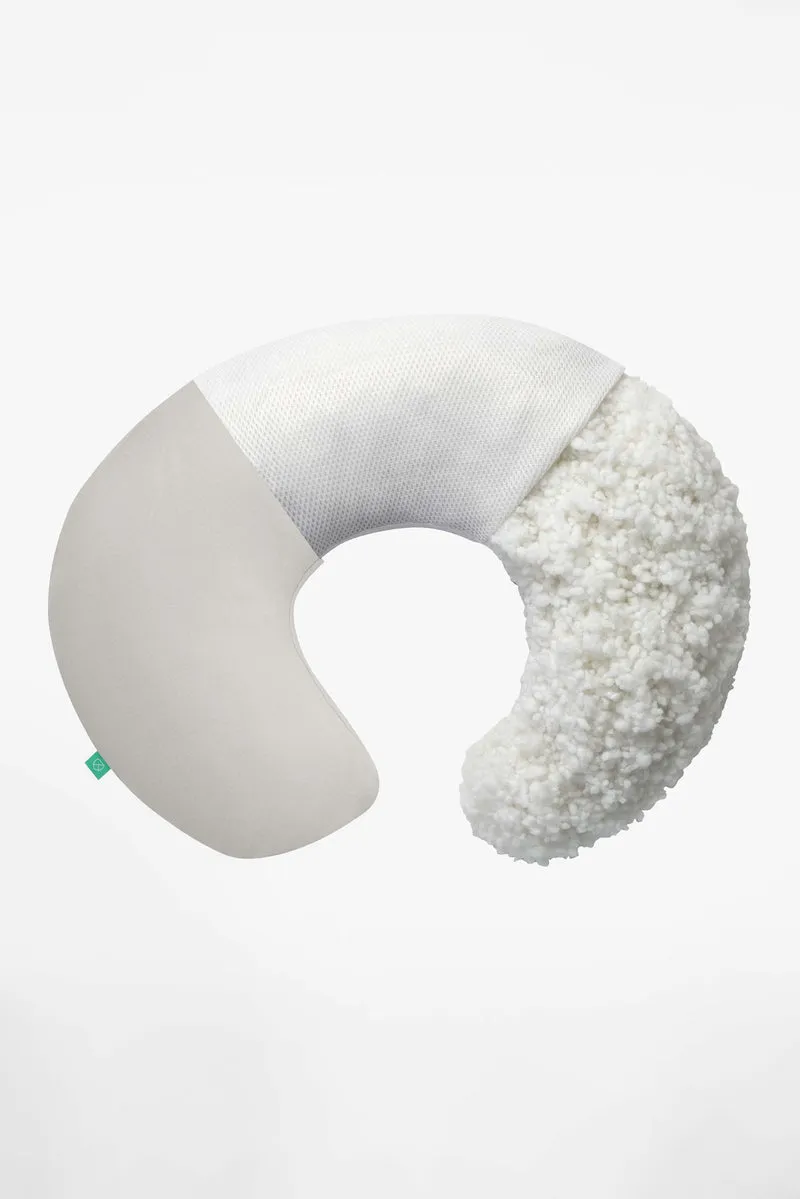 HUG BABY Breastfeeding Pillow - Light Grey