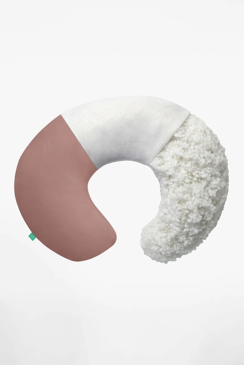 HUG BABY Breastfeeding Pillow - Light Brown