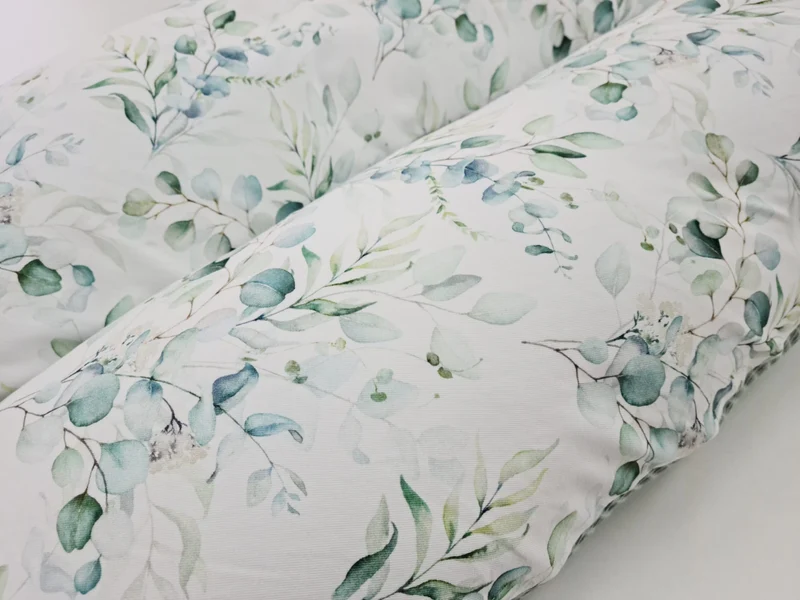 Stillkissen oder Seitenschläferkissen Lagerungskissen Eukalyptus mint von Atelier MiaMia