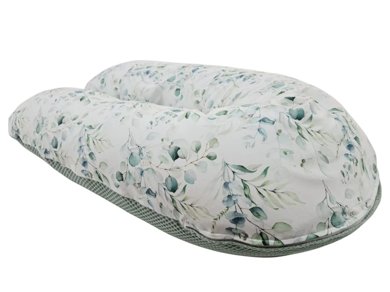 Stillkissen oder Seitenschläferkissen Lagerungskissen Eukalyptus mint von Atelier MiaMia