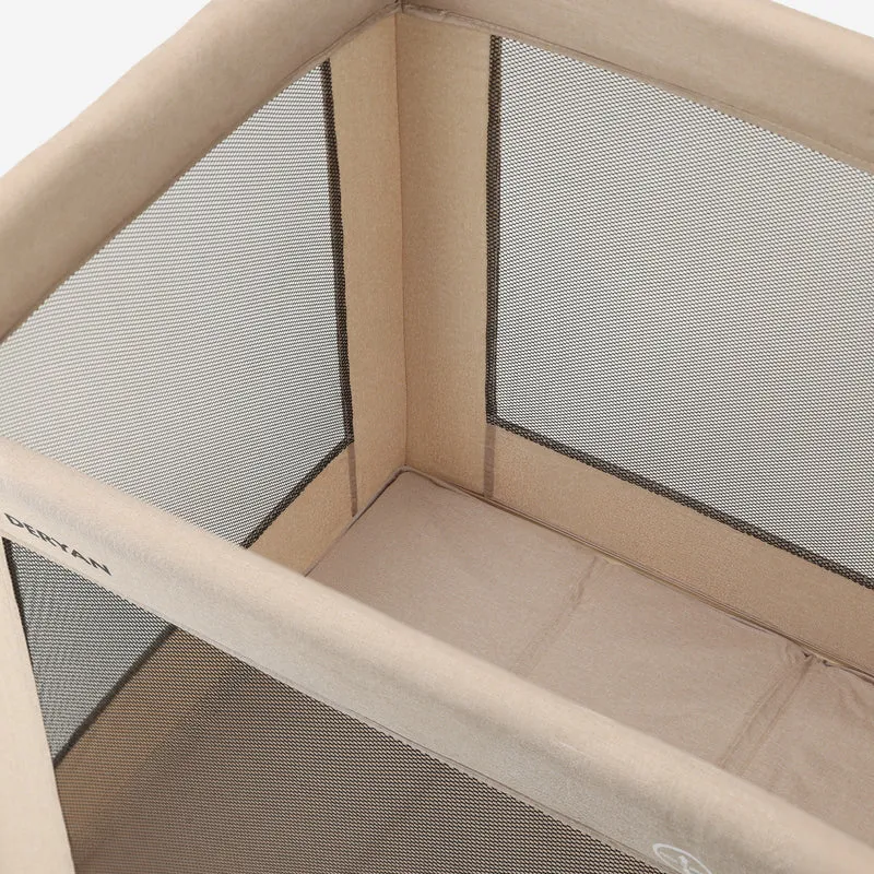 Deryan Luxury Camping Bett Creme