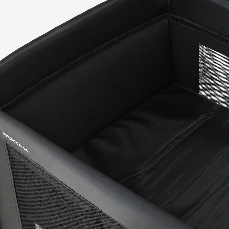 Deryan Luxury Camping Bett Schwarz