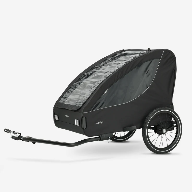 Luxe Fietskar 2 persoons - Zwart